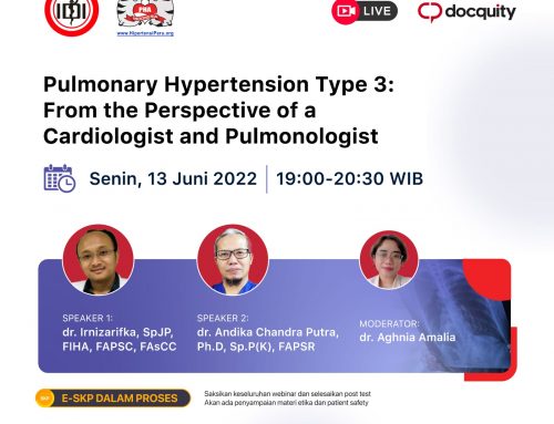 13.06.22-Laporan Webinar Medis “Pulmonary Hypertension Type 3: From The Perspective of a Cardiologist and Pulmonologist”