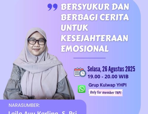 Bersyukur dan Berbagi Cerita untuk Kesejahteraan Emosional-KULWAP