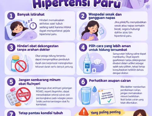 Mengatasi Flu dan Pilek pada Hipertensi Paru